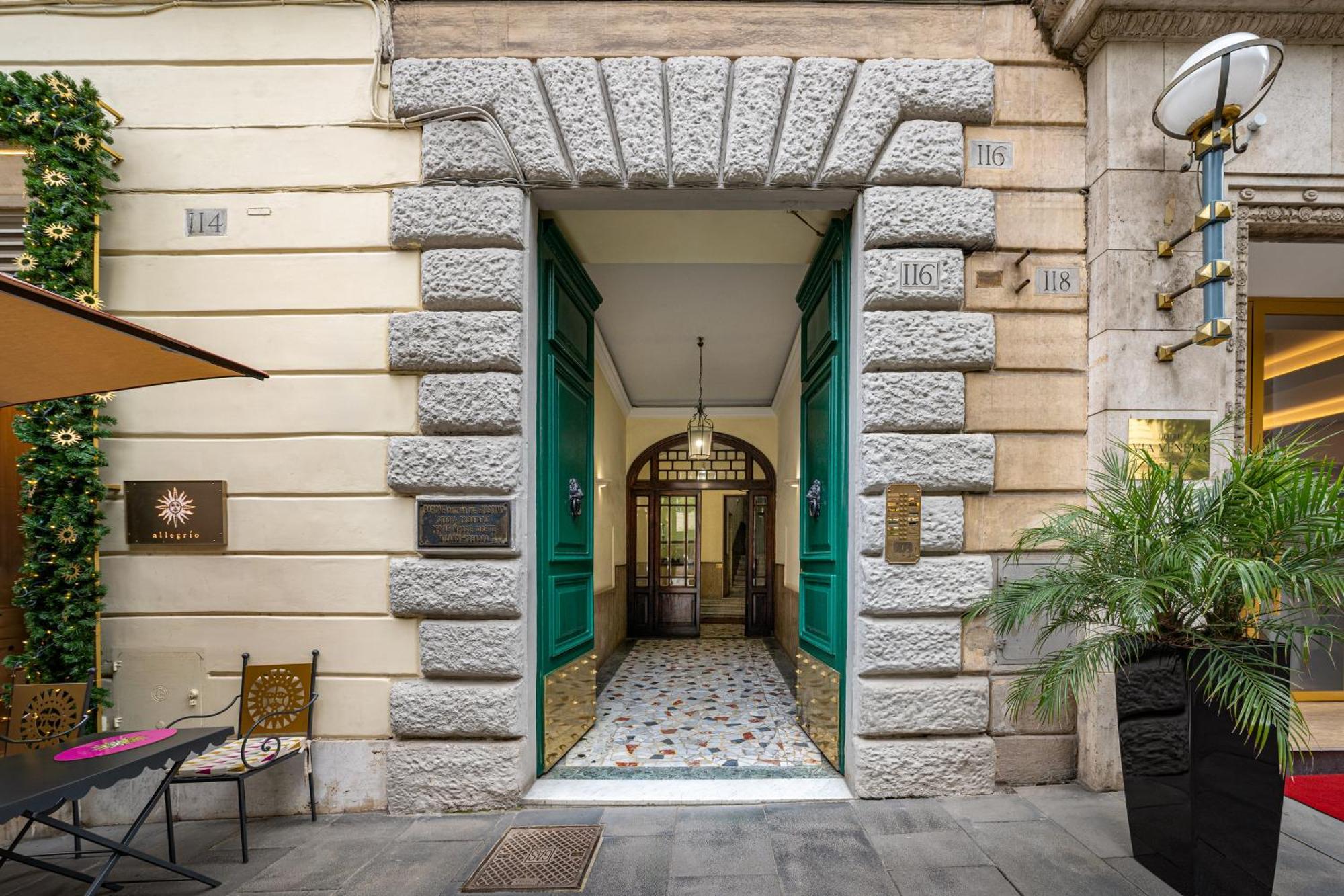 Via Veneto 116 Suites - Guest House Rom Eksteriør billede